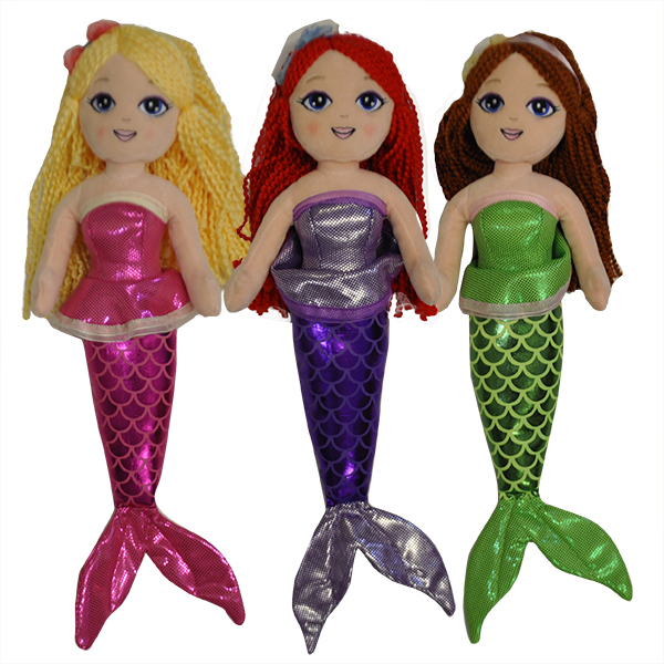 mermaid soft doll