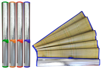 Beach Mat With Foil 180 X 75cm 4 Asstd
