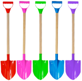 Spade Wood Handle Digger 76cm 5 Cols