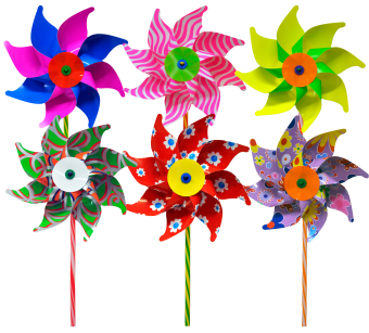 Windmill 16cm Fantasy  Assorted