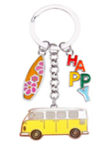 Keyring Happy Camper Van