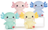 Plush 24cm Kawaii Kuties Axolotl  4 Asstd