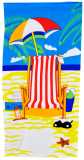 Deckchair Beach Towel 140 X 70cm