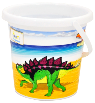 Bucket 17cm Dinosaur