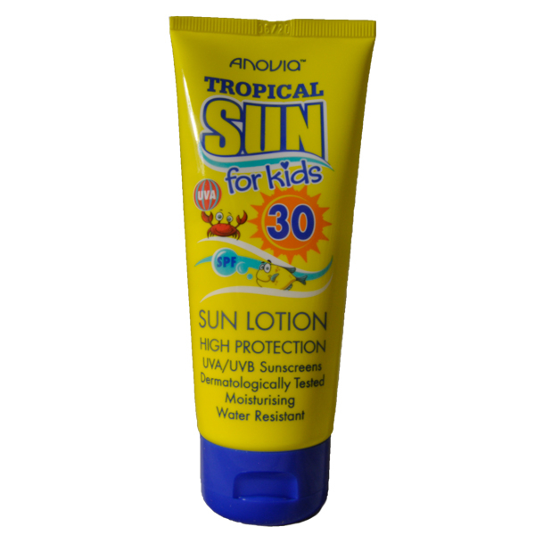 Anovia Sun Lotion Factor 30 Kids 65ml Palgrave