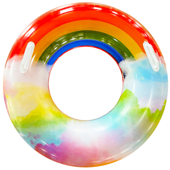 Turbo Tube 36" Rainbow And Clouds
