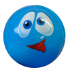Deflated Smile Ball 22cm 3 Assorted