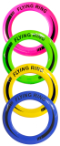 Flying Ring 25cm  4 Asstd