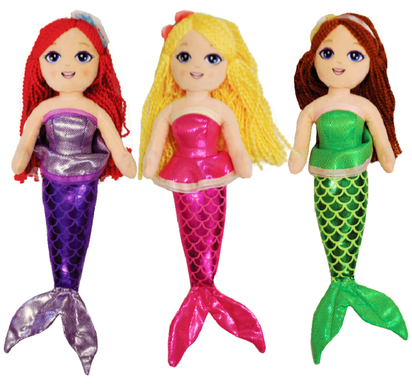 Soft mermaid doll top
