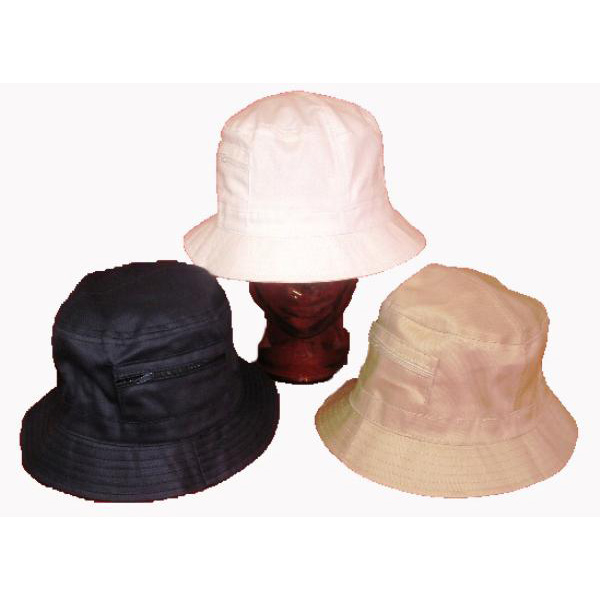 Hat Bucket Shape W/zip Pocket Palgrave