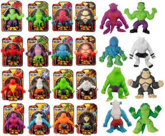 Stretch Squad Wave 3 12cm 12 Asstd