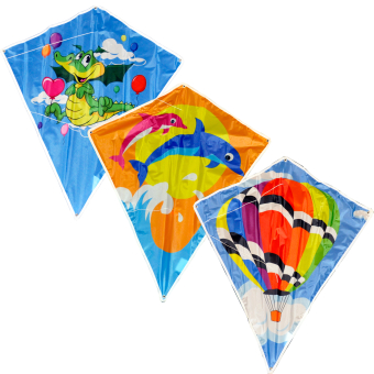 Kite 70cm Diamond Dolphin/balloon/dragon