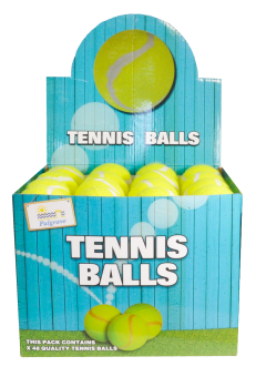 Tennis Balls In A Display Box