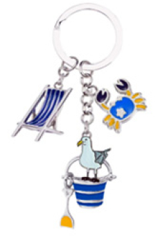 Keyring Seagull Bucket