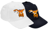 Baseball Cap Childs T-rex Design  2 Asstd