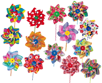 Windmill 20cm Fantasy Rounded  Assorted