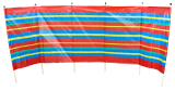 Windbreak 6 Pole Tall Wood