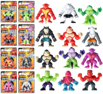 Stretch Squad Minis 6cm  16 Asstd