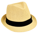 Hat Adult 58cm Best Trilby With Black Band
