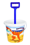 Dinosaur Bucket With 13" Spade