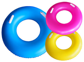 Turbo Tube 36" Solid Colour  3 Asstd