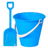 Bucket & Spade Food Quality Blue