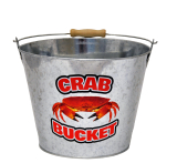 5 Litre Metal Crab Bucket