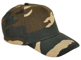 Baseball Cap Adults Camouflage Design