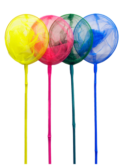 Fish Net Round 18cm Head