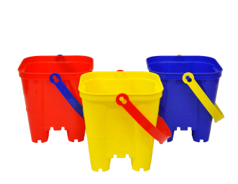 Bucket Castle 15cm  Primary Colours