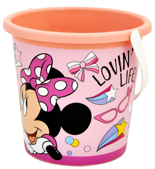 Bucket Minnie Mouse 17cm