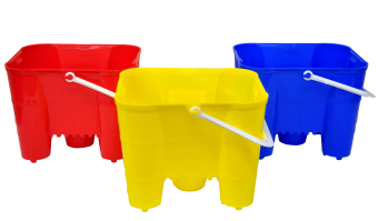 Bucket Large Castle 27cm  Primary Cols