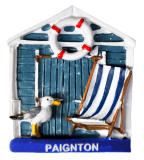 **magnet Beach Hut/deckchair Paignton**