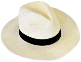 Hat Adult 58cm Best Panama With Black Band