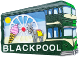 Magnet Tram Scene Blackpool