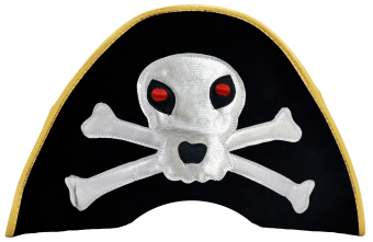 Hat Red-eyed Pirate Design