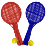 Soft Tennis 2 Player Set  2 Asstd