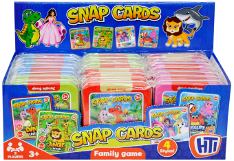 Snap Cards In A Tin  4 Asstd
