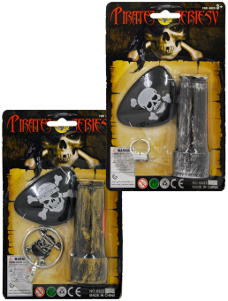 Pirate Scope + Eye Patch  2 Asstd