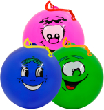 Smile Face Ball & Keychain  3 Asstd