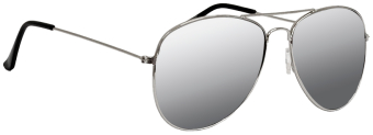Sunglass Mens Pilot Mirror Lens