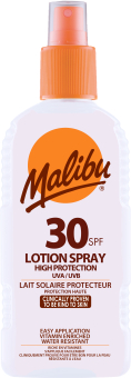 Malibu 200ml Spf 30 Spray Sun Lotion