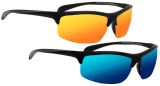 Sunglass Mens Half Frame Sports 2 Asstd